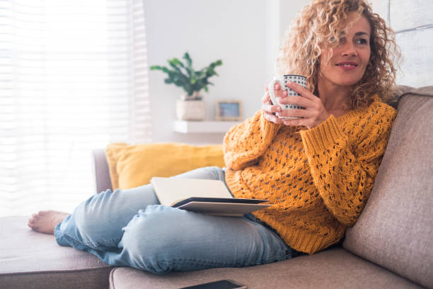 Calm evening self-care environment promoting safe relaxation practices